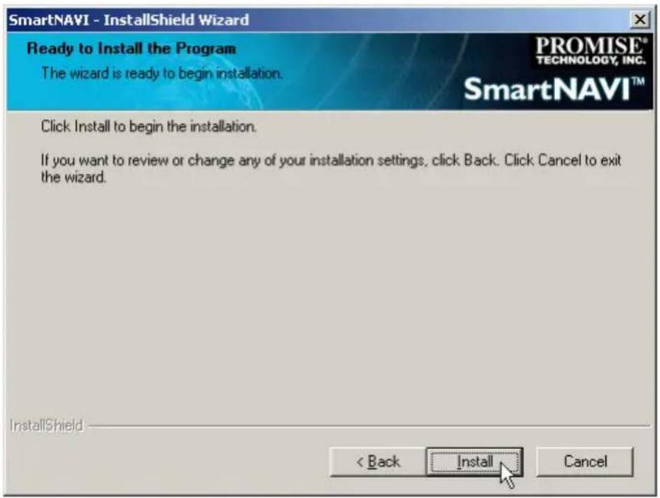 Promise Technology SmartStor NS2300N - Installing the Software - 5