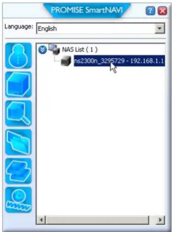 Promise Technology SmartStor NS2300N - Setting up the SmartStor - 1