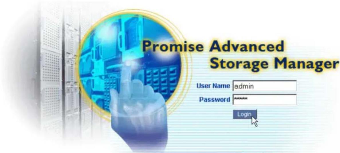 Promise Technology SmartStor NS2300N - PASM in your Browser - 1