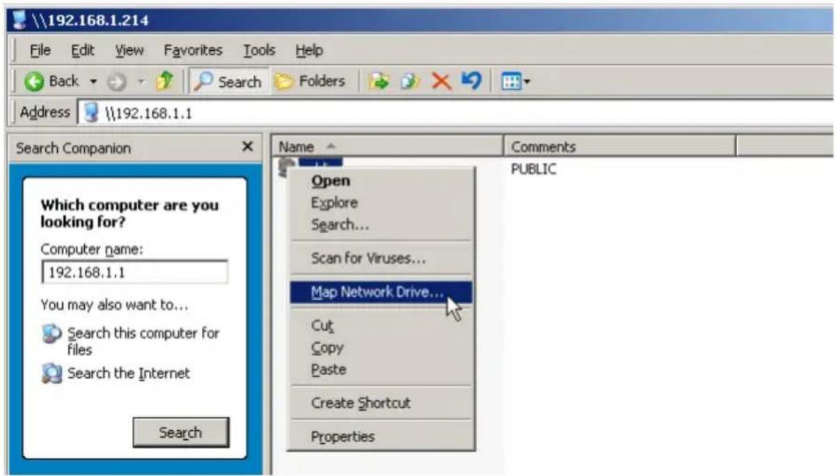 Promise Technology SmartStor NS2300N - Setting up a Network Drive on a Windows PC - 4