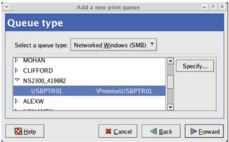 Promise Technology SmartStor NS2300N - Setting up Linux Printing - 2