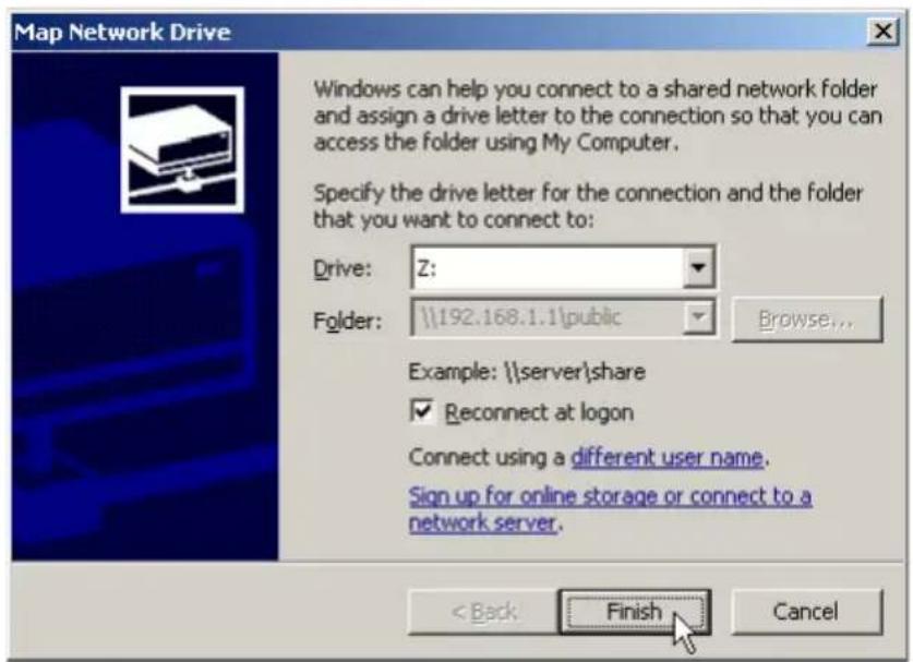 Promise Technology SmartStor NS2300N - Setting up a Network Drive on a Windows PC - 5