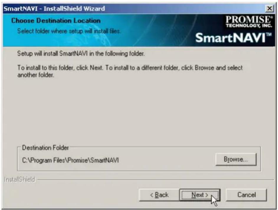 Promise Technology SmartStor NS2300N - Installing the Software - 4