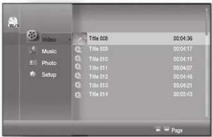 SAMSUNG HT-BD1250R - Playing the Title List - 3