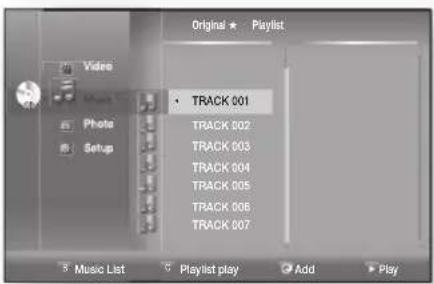 SAMSUNG HT-BD1250R - Playlist - 5