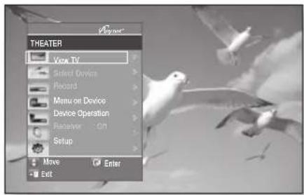 SAMSUNG HT-BD1250R - TV Anynet+ Menu - 1