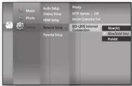 SAMSUNG HT-BD1250R - BD-LIVE Internet Connection - 1