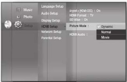 SAMSUNG HT-BD1250R - Picture Mode - 1