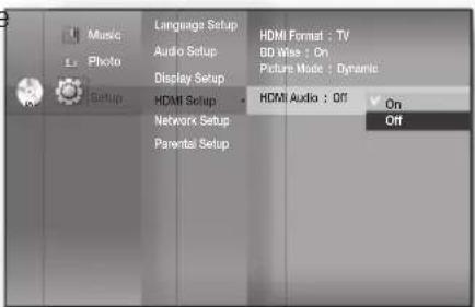 SAMSUNG HT-BD1250R - HDMI Audio - 1