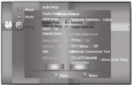 SAMSUNG HT-BD1250R - Wireless Network - 4