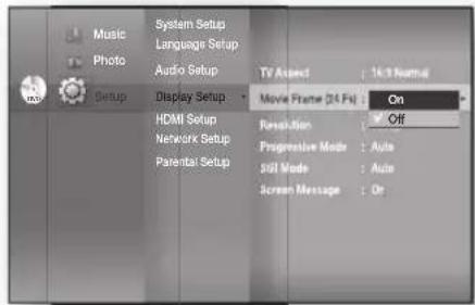SAMSUNG HT-BD1250R - Movie Frame (24 Fs) - 1