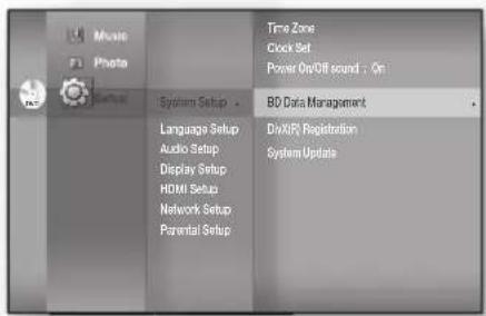 SAMSUNG HT-BD1250R - SYSTEM DEVICE MANAGEMENT - 1