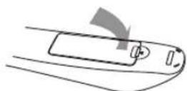 SAMSUNG HT-BD1250R - Installing batteries in the Remote Control - 5