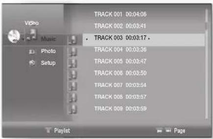 SAMSUNG HT-BD1250R - Playlist - 4