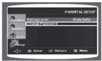 SAMSUNG MAX-DG56 - Nastavení hesla (Password) - 4