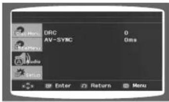 SAMSUNG MAX-DG56 - Nastavení funkce AV SYNC - 2
