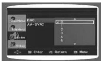 SAMSUNG MAX-DG56 - Nastavení funkce DRC (komprese dynamického rozsahu) - 4