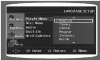 SAMSUNG MAX-DG56 - Nastavení jazyka (Language) - 4