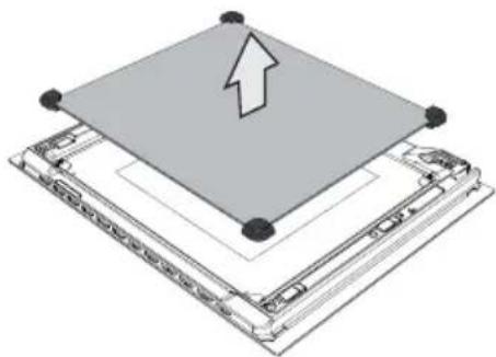 SMEG SC750RWX8 - Removing the middle glass panes: (pyrolytic models) - 1
