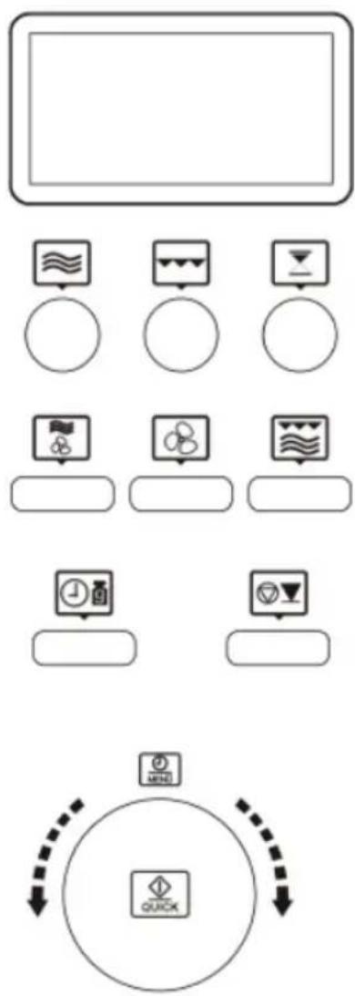 SEVERIN MW 7852 - Control panel detail - 1
