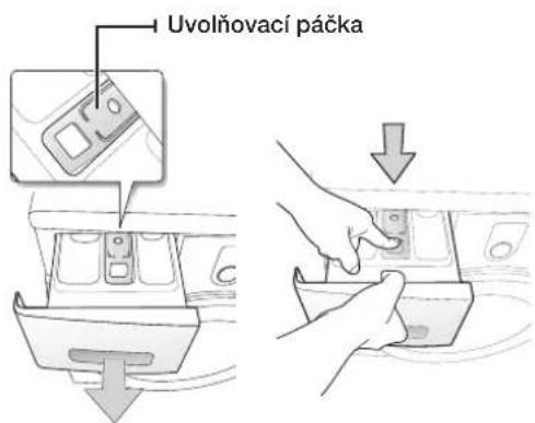 Uvolňovací páčka