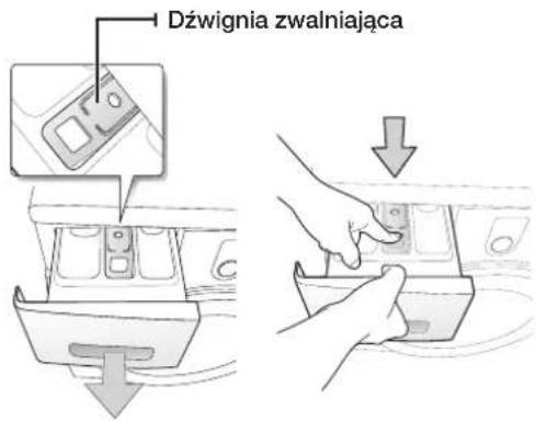 Dźwignia zwalniająca