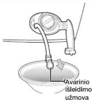 Avarinio išleidimo užmova