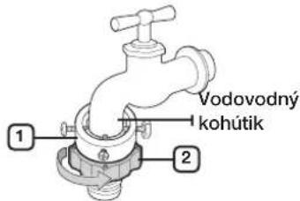 SAMSUNG WF0500NXW - Pripojenie prívodnej hadice vody (vybrané modely) - 3