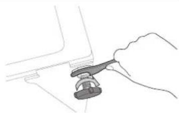SAMSUNG WF0500NXW - Stabilizavimo kojelių reguliavimas - 3