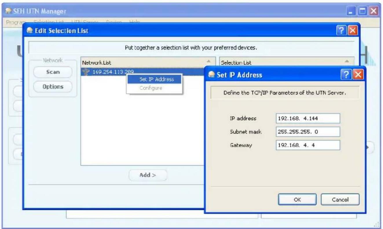 SEH myUTN-130 - Proceed as follows: - 1