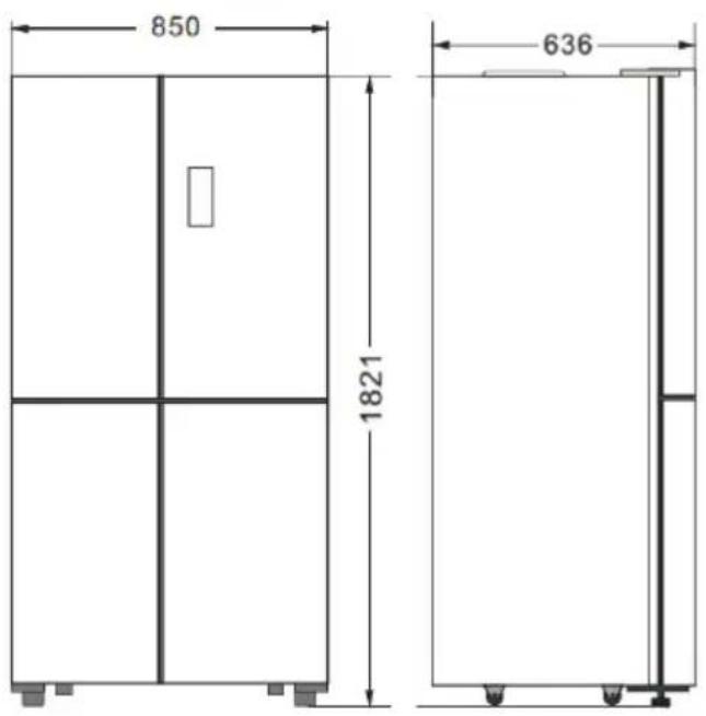 Concept LA8385SS - INSTALACE SPOTŘEBIČE - 1