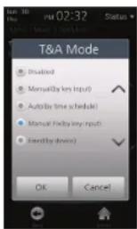 Suprema BioStation T2 - T&A Mode - 5