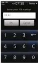 Suprema BioStation T2 - ■ Card + Password Authentication - 2