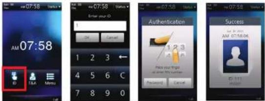 Suprema BioStation T2 - ID + Fingerprint/Password Authentication - 1
