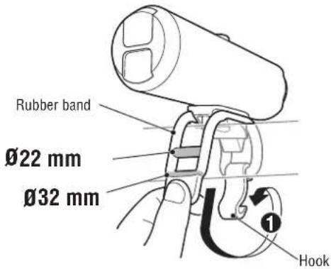 Cateye Volt 400 XC HL-EL070RC - HOW TO MOUNT - 1