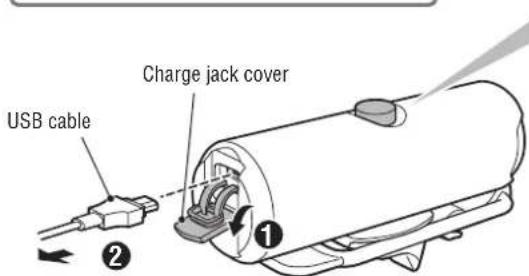 Cateye Volt 400 XC HL-EL070RC - HOW TO CHARGE - 1