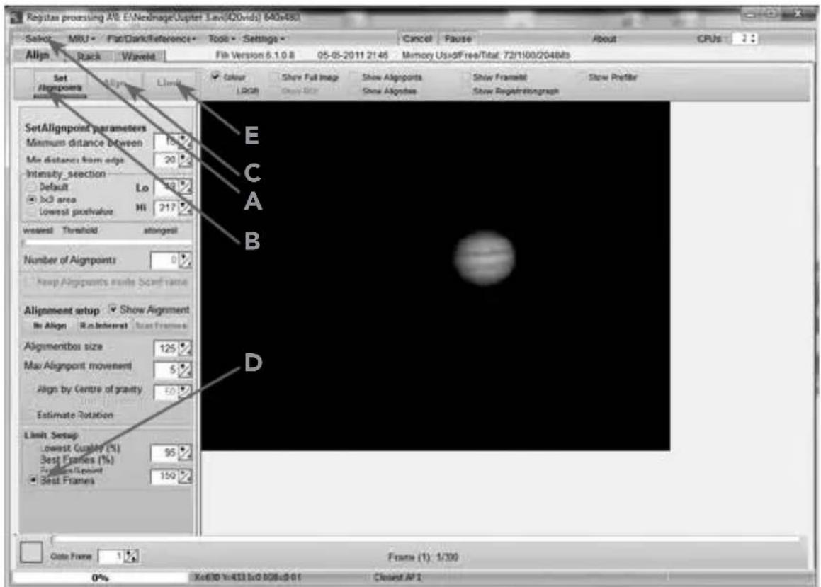 CELESTRON NexImage Burst Color - Processing Images - 2
