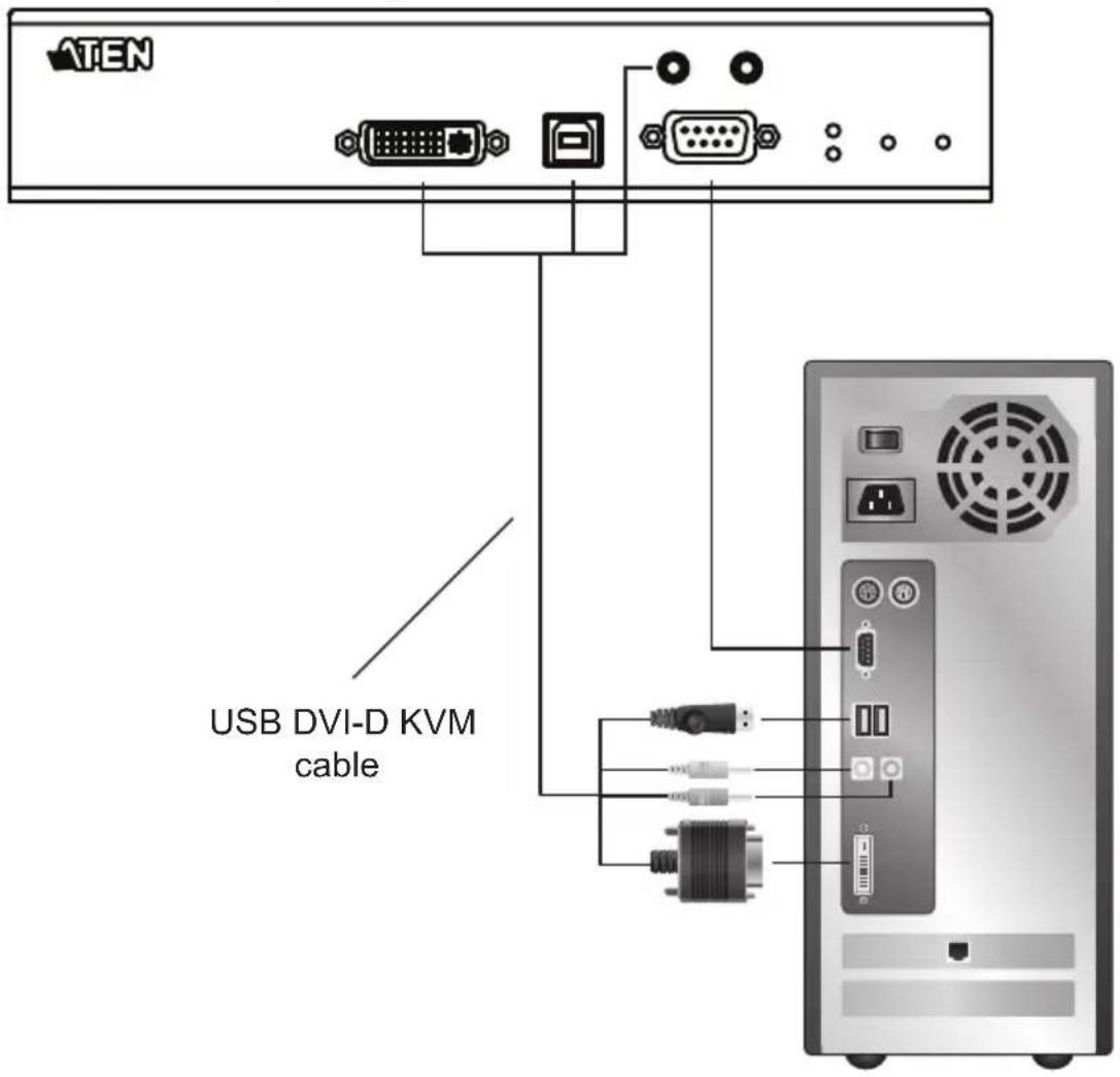 ATEN KE6910 - KE6900A / KE6940A Network Installation Diagram 2 of 2 - 1