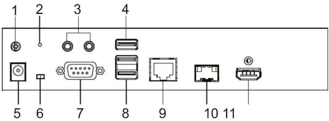ATEN KE6910 - KE6900ST (Transmitter) Front, Rear and Top View - 7
