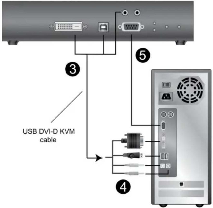ATEN KE6910 - KE6910ATC Point-to-Point Installation 2 of 2 - 1