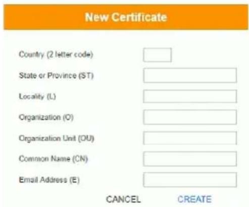 ATEN KE6910 - Certificate Signing Request - 1
