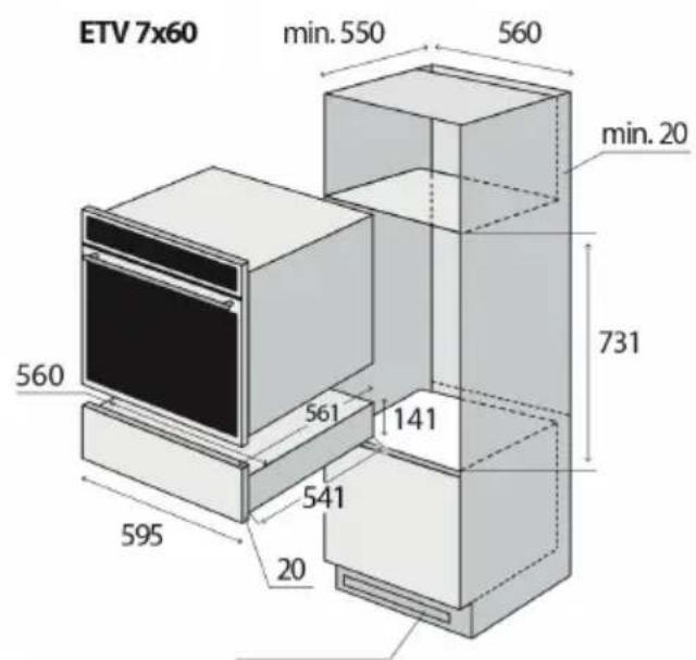 Concept OZ4022 - INSTALLATION OF THE APPLIANCE - 1