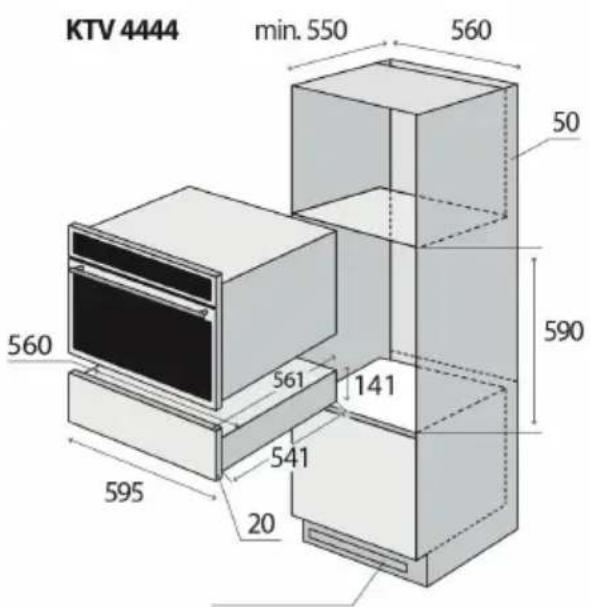 Concept OZ4022 - INSTALLATION OF THE APPLIANCE - 2