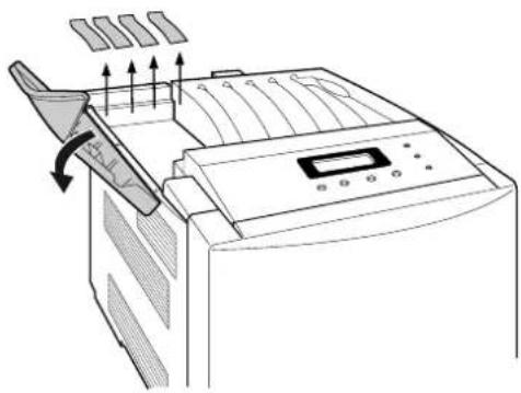 PANASONIC KX-CL500 - Instalace kazet s tonerem - 1
