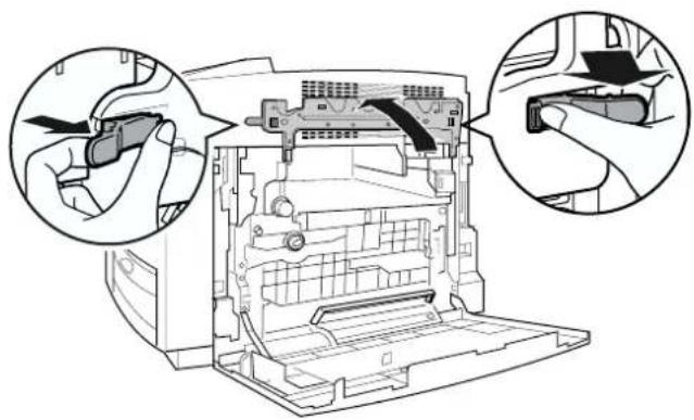 PANASONIC KX-CL500 - Instalace tiskových kazet - 2