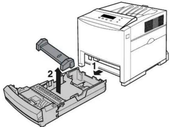 PANASONIC KX-CL500 - Zakládání médií pro tisk do zásobníku pro média - 1