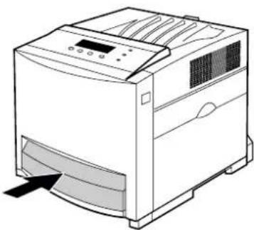 PANASONIC KX-CL500 - Zakládání médií pro tisk do zásobníku pro média - 3