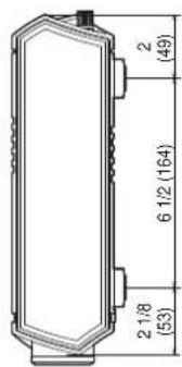 HEOS AVR - ■ Dimensions (Unit : in. (mm)) - 2
