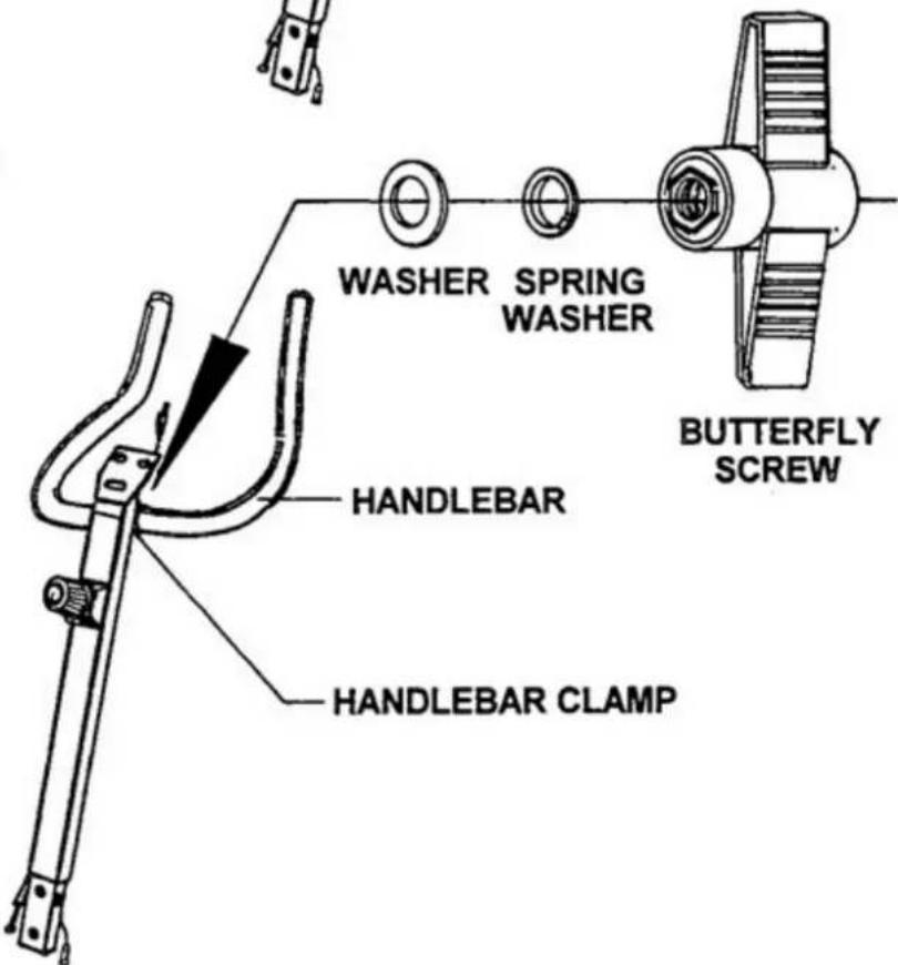 York Fitness Cardiofit 3200 - ATTACH THE HANDLEBAR - 2