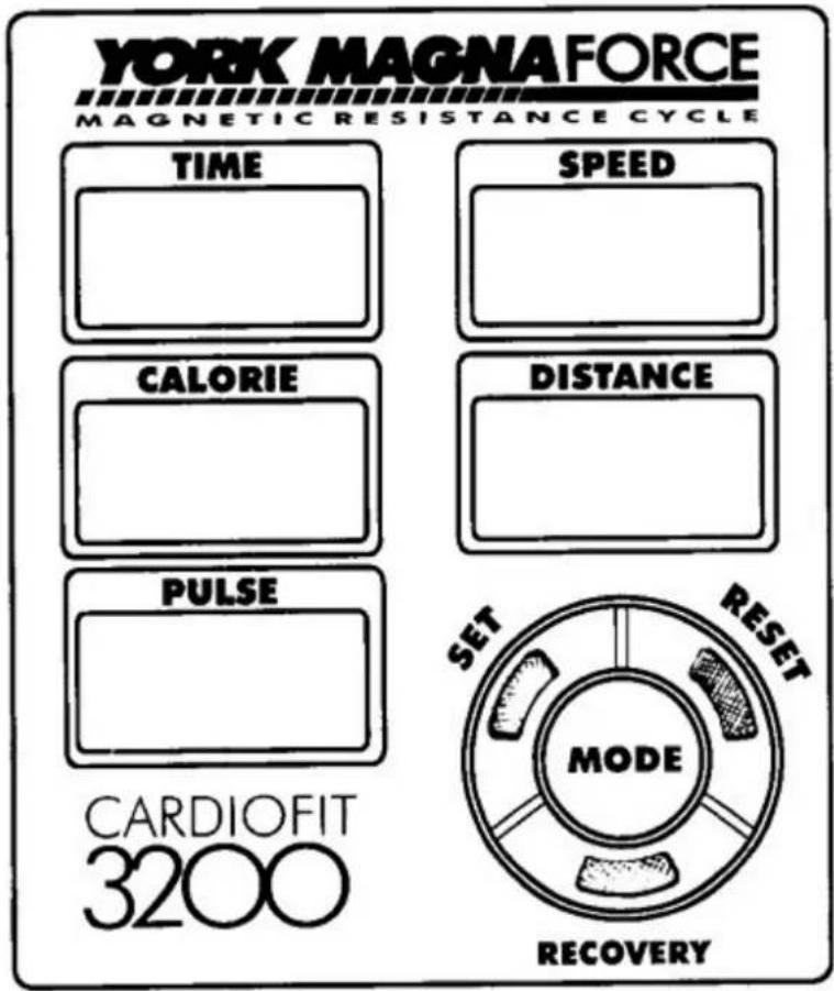 York Fitness Cardiofit 3200 - RESET - 1